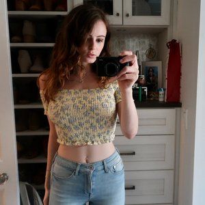 Floral Crop Top